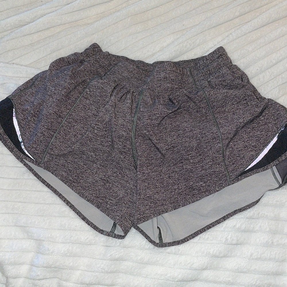 Size 6 gray Lululemon shorts